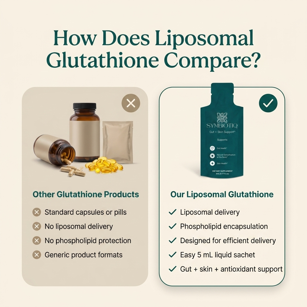 Liposomal Glutathione Gut + Glow